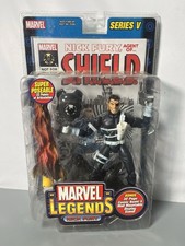 ToyBiz Marvel Legends Series 5 Nick Fury 6in Action Figure 2003 NEW