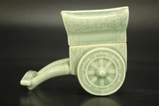 Goshoguruma Incense Container Japanese Tea Ceremony Accessory Handmade