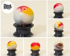 16mm Vitro Agate Marble Tri-lite Purple NM