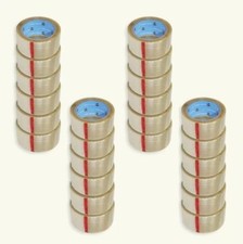 48 Rls Clear Carton Sealing Recycled PET Packaging Tape 1.2 Mil 2.83" x 110 Yds