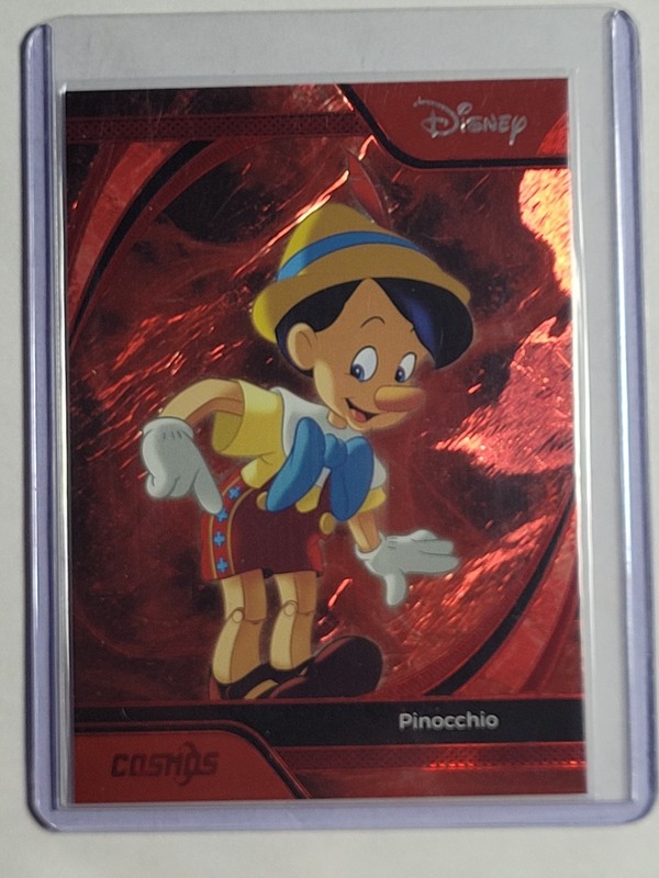 PINOCCHIO 2025 Kakawow Cosmos Disney Red Refractor /75 #CDT-R-128