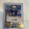 2024 Bowman University Chrome Xavier Watts Auto /299 1st Bowman Notre Dame