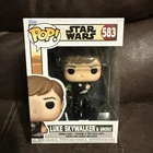 Funko Star Wars POP Luke Skywalker And Grogu Figure NEW IN STOCK 583