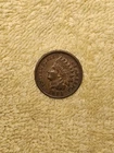 1895 Indian Head Penny Cent XF/AU Condition. Diamonds.