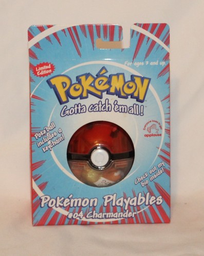 VTG Pokemon Playables #04 Charmander Plush Toy Sealed New - Picture 2 of 7