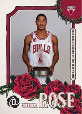 2024-25 Panini Instant NBA Derrick Rose Rookie Of The Year Award Prizm SP 1/1046