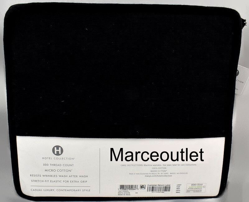 Hotel Collection 500 Thread Count MicroCotton KING Sheet Set Gray eBay