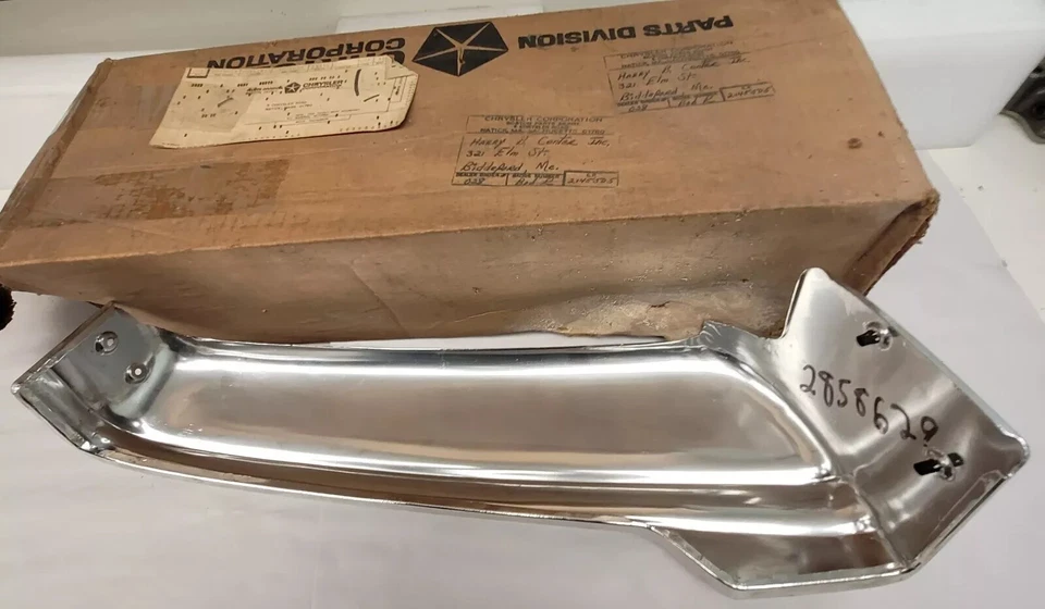 Plymouth Fury Chrysler New Yorker 1968 asiento de banco protector de asiento izquierdo 2858629 nuevo en stock Foto 2 de 4