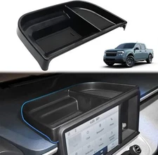 Car Dash Storage Box Tray For Ford Maverick 2022 2023 2024 Dashboard Accessories
