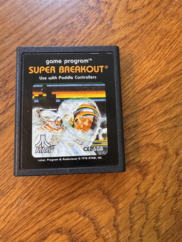 Carro y manual Super Breakout (Atari 2600, 1981) - raro - Imagen 2 de 7