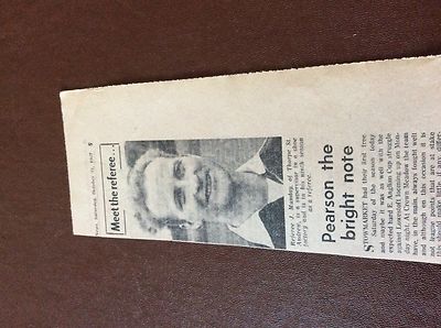 M5-7 ephemera 1967 meet the referee j munday st andrew