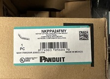 Panduit - NKPPA24FMY - NetKey 24 Port Angled Flush-Mount Patch Panel - NEW