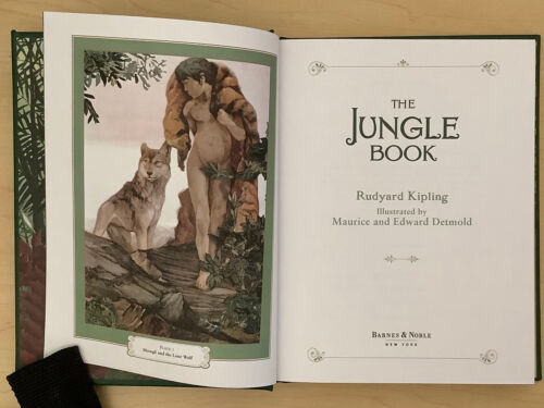 The Jungle Book by Rudyard Kipling - leatherbound - sealed - Very Good - Picture 12 of 15