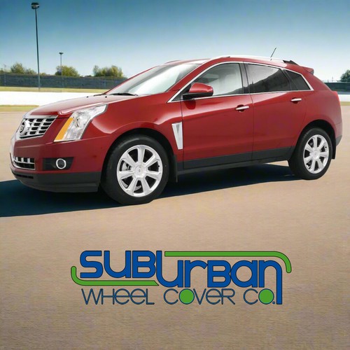 2013-2016 Cadillac SRX Premium # 4708 20" Wheel Center Caps OEM 20965437 SET/4 - 第 2/11 張圖片