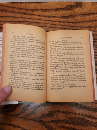 "Blondie and Dagwood's Adventure in Magic" Antique Book Vintage Illustrated 1944 - Picture 8 of 15