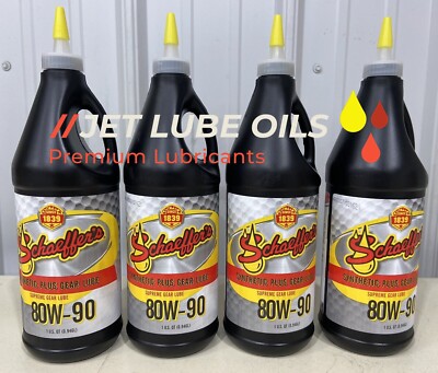 Schaeffer s 293 80w-90  Supreme Synthetic Gear Lube Oil 4 Quarts