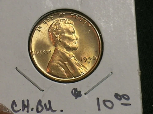 1940-S Choice BU Lincoln Cent  -- Nice      COMBINE SHIPPING       AE4-77