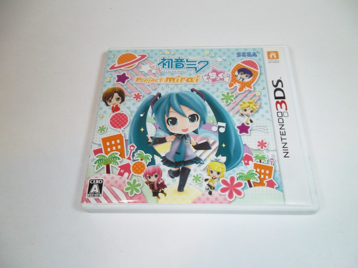 Hatsune Miku PROJECT MIRAI 3DS Sega 4974365911058 Japan