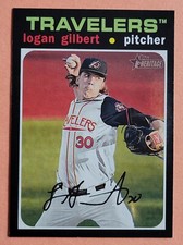 Logan Gilbert 2020 Topps Heritage Minor League Prospect Card #22