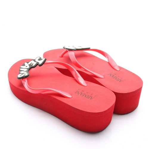 Sandali Armani Jeans rosso 38 EUR - Foto 2 di 5