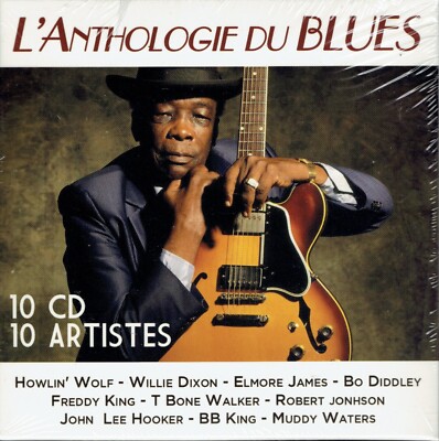 CD - L'ANTHOLOGIE DU BLUES - 10 CDs, 10 Künstler - NEU