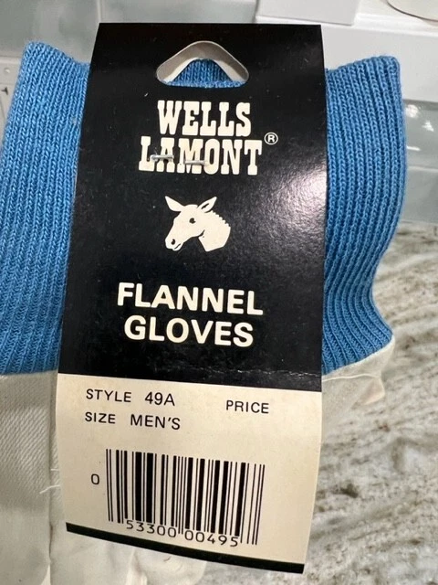 Guantes de franela Wells Lamont para hombre estilo 49A 5 pares NUEVO con etiquetas Foto 2 de 2