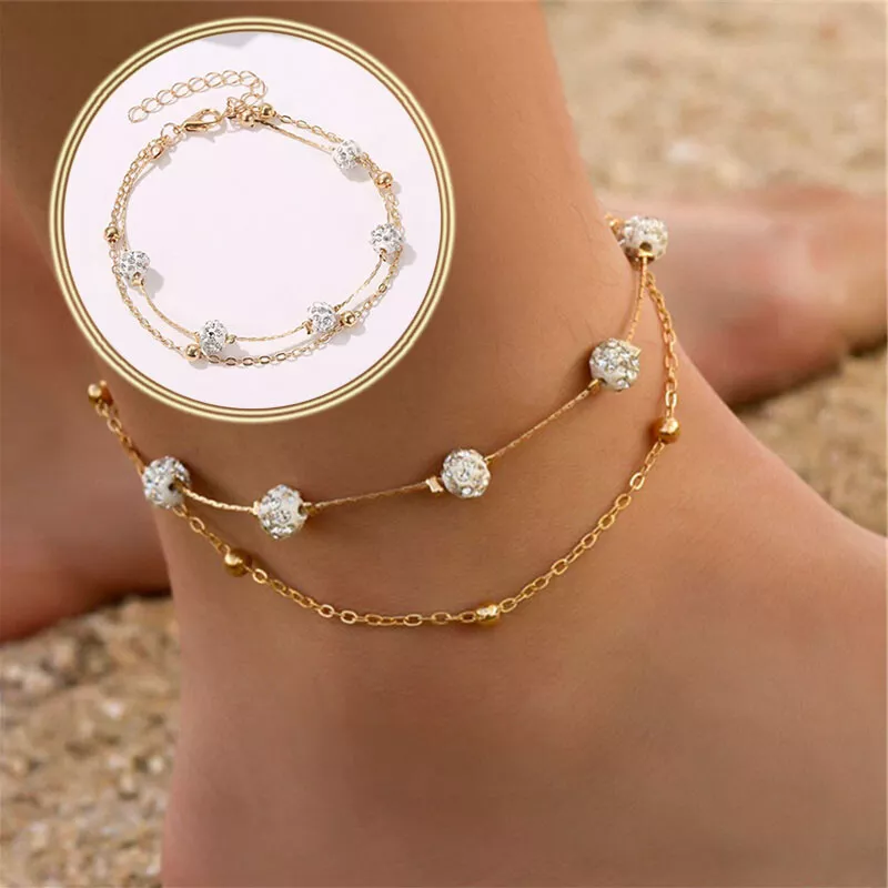 Healing hotsell stone anklets