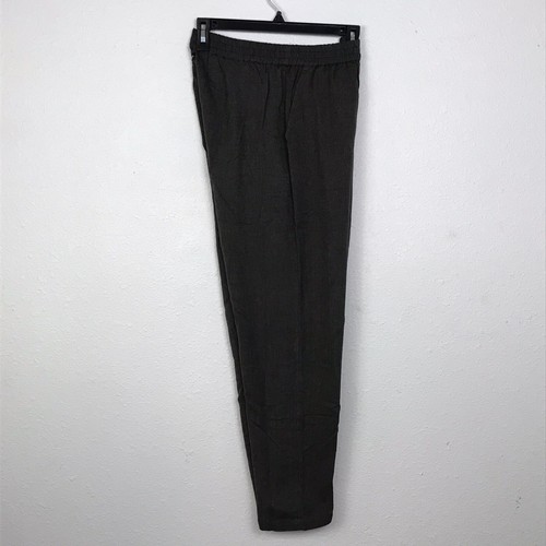 RVCA New Yume Herringbone Pant Women’s Size S/8 Color Gray Pull-On Mid Rise NWT - Picture 2 of 16
