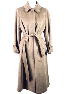jaeger camel wrap coat