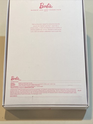 Barbie and Ken Power Pair Dolls Mattel GXL29 Gift Set ~ New in Box NRFB 🔵🟣 - Picture 11 of 12