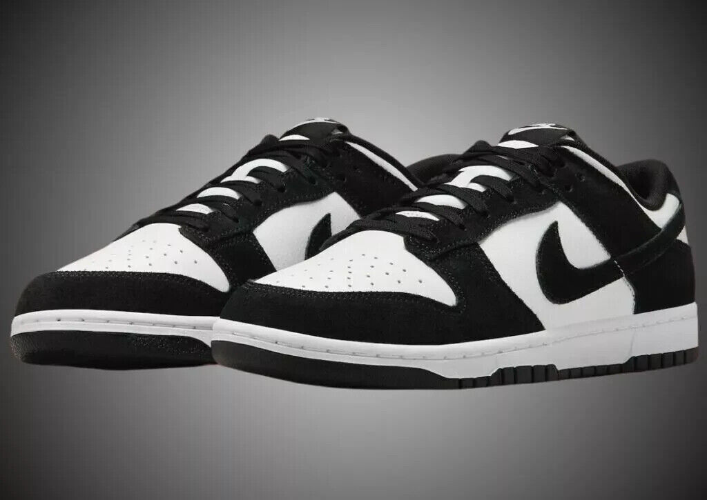 NEW Nike Dunk Low Retro SE Men's Size 11 White/Black-White NEW Nike Dunk Low Retro SE Men's Size 11 White/Black-White