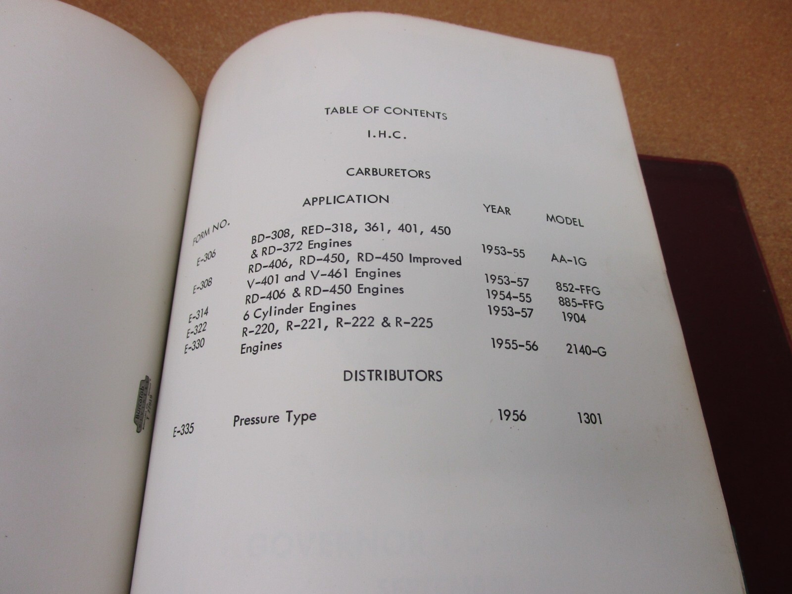 19521957 HOLLEY carburetor service shop manual catalog IH GMC Ford White truck eBay