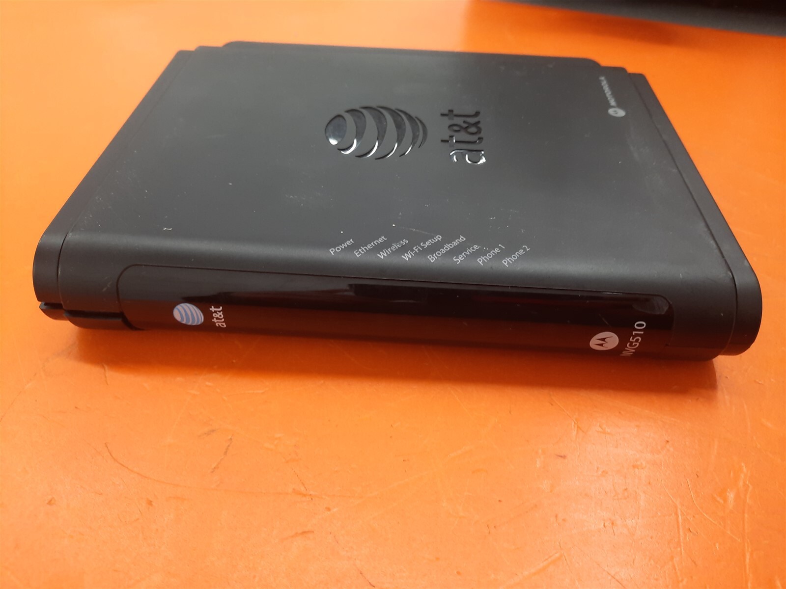 Nvg510 Router ⭐️⭐️⭐️⭐️⭐️ AT&T Motorola NVG510 Modem Wi-Fi Router 12VDC 581562-001-00 ...