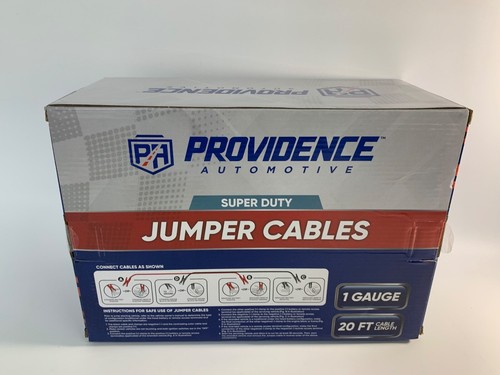 Jump Cables 1 Gauge 2 Ft Booster Jump Start Automotive Jumper Cables Super Duty - Picture 3 of 4
