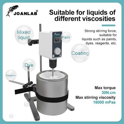 Kit de agitador de laboratorio y soporte JOANLAB 20L incluye OS-30S - Imagen 8 de 12