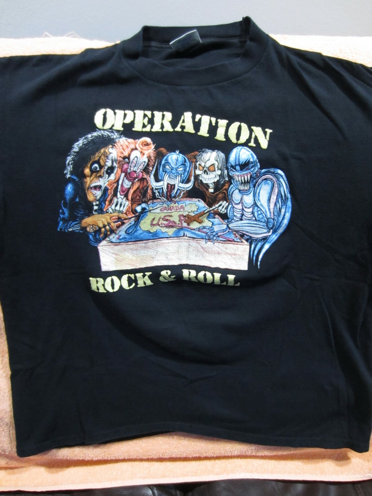 Vintage OPERATION ROCK & ROLL Concert Shirt 1991 Orig… - Gem