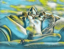 Pin-Up Art  Sexy Vintage Type Girl  Excellent Condition  APROX 6" by 4'' PHOTO