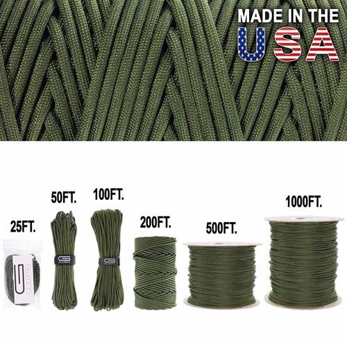 GOLBERG 750lb Paracord/Parachute Cord US Military Grade Authentic Mil-Spec Spool - Picture 3 of 13