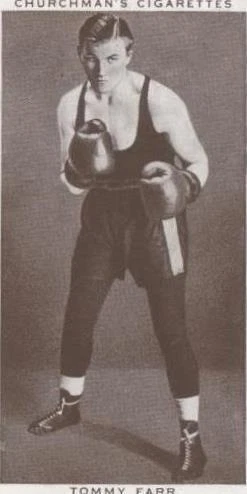 1938 Churchman's Boxing Personalities - Tommy Farr #15