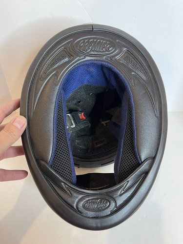 Premier Anniversary Style TT9 Full Face Motorcycle Motorbike Helmet Black M - Picture 3 of 6