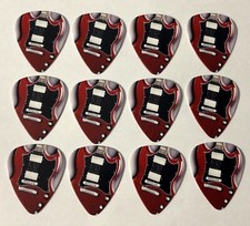 12 pcs GUITAR Gibson SG Guitar Picks - Hot Picks - 12 pics