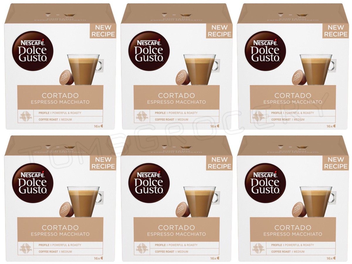 NESCAFE CORTADO Espresso Macchiato Boxes Dolce Gusto Instant