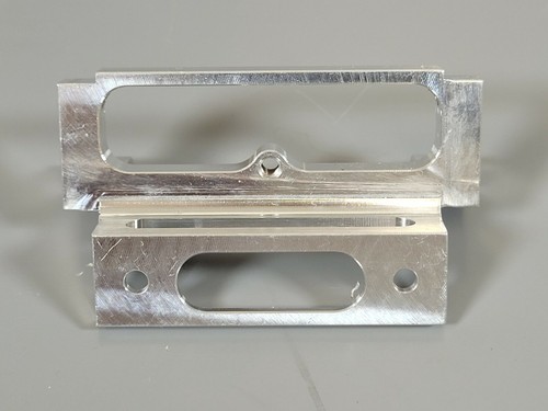 Aluminum Front Bumper Mount Bracket C4 Tamiya 1/14 King Grand Hauler Globeliner - Picture 4 of 10