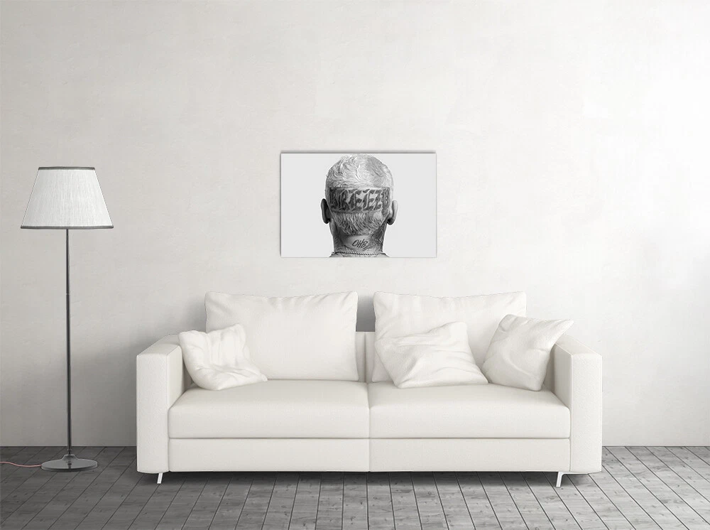 Chris Brown American Rapper Poster Premium Matte Vertical Wall Decor