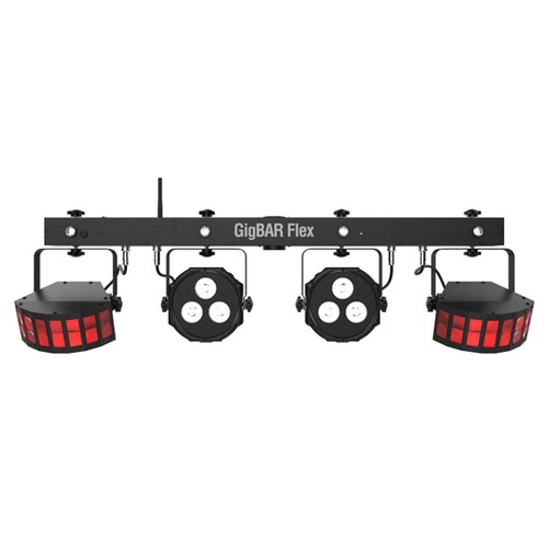 Chauvet DJ GigBar Flex Pack-n-Go Effect Lighting System + Stand + Fog Machine - Picture 5 of 12