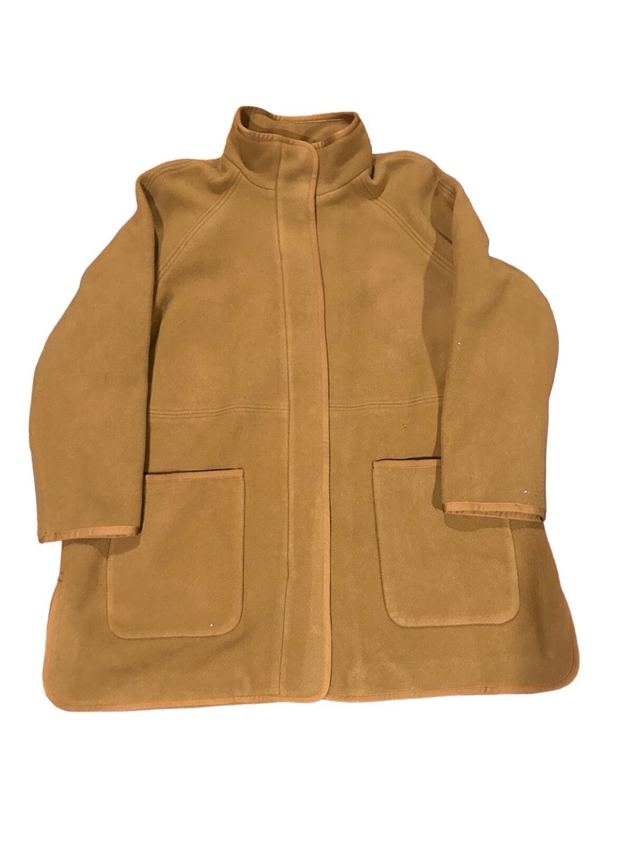 madewell bonded fleece cocoon coat