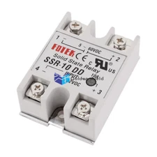 SSR-10 DD Output Solid State Relay for PID Temperature Controller DC 5-60V✦Kd