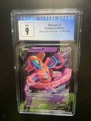 Deoxys VMAX SWSH Black Star Promos Pokemon Card