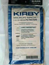 9 KIRBY VACUUM CLEANER BAGS G3 G4 G5 G6 ULTIMATE G G7 G7D MICRON MAGIC 197394
