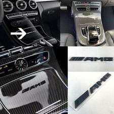 3d Chrome Amg Badge Interior Dash Sticker Decal Car Emblem Race Sports Car Black 3d Chrome Amg Badge Interior Dash Sticker Decal Car Emblem Race Sports Car Black